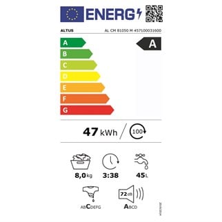 Altus AL CM 81050 M 8Kg Çamaşır Makinesi