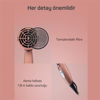 Arzum AR5014-AG Senfony Color Saç Kurutma Makinesi - Akşam Güneşi