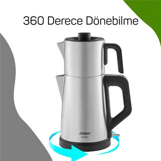 Arzum AR3129 Deminde Çay Makinesi - Inox