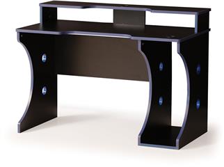 Cagız Clm.1004 Oyuncu Masası Sıyah-mavı