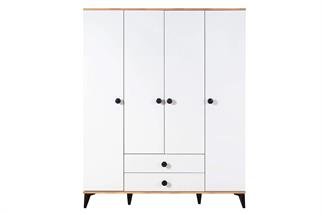 Cagiz Rüya 4 Kapılı Dolap / Atlantik Çam