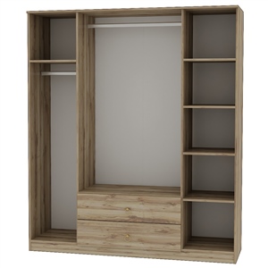 Cagiz TR 4228 Bella Dört Kapılı Dolap