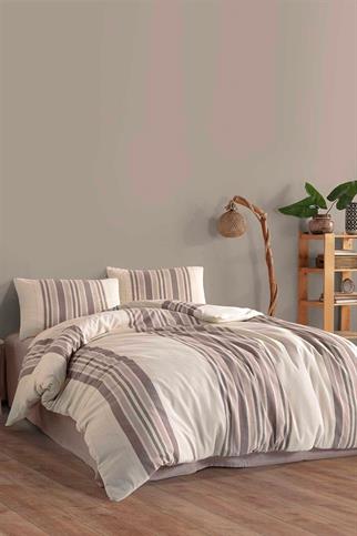 Elart Naturel Nevresimli Yatak Seti Style Tek Kişilik