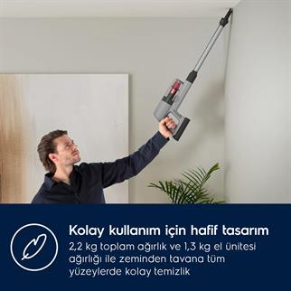 Electrolux EP71AB14UG Şarjlı Dikey Süpürge