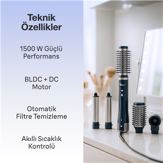 Fakir Airtouch Saç Şekillendirici Set
