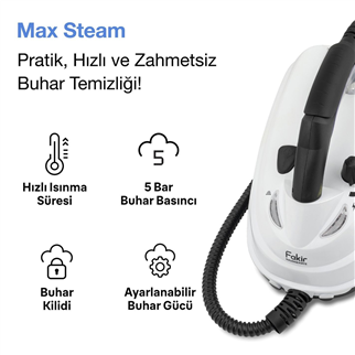 Fakir Max Steam Buharlı Temizleyici