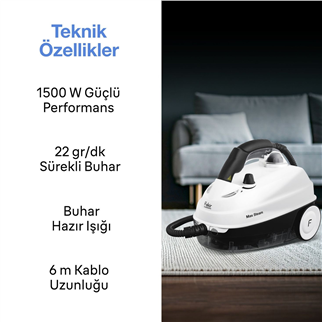 Fakir Max Steam Buharlı Temizleyici