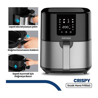 Goldmaster Crıspy Gm-7459 Sıcak Hava Frıtozu