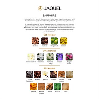 Jaquel Sapphire Kadın Parfümü 100ml