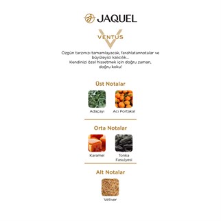 Jaquel Ventus Erkek Parfümü 100ml