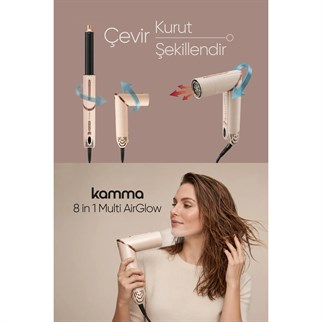 Kamma Ag-25 Aırglow Sac Sekıllendırıcı-pembe