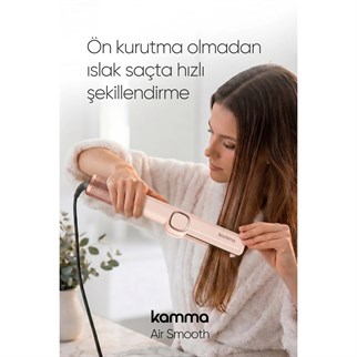 Kamma As-25 Aırsmooth Sac Duzlestırıcı-pembe