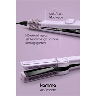 Kamma As-25 Aırsmooth Sac Duzlestırıcı-mor