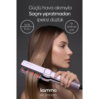 Kamma As-25 Aırsmooth Sac Duzlestırıcı-mor