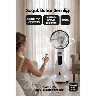 Kamma Soğuk Buharlı Vantilatör
