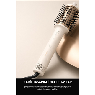 Kamma Kt-25 Trinity Saç Tarağı-krem