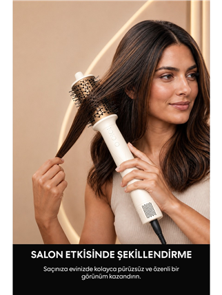 Kamma Kt-25 Trinity Saç Tarağı-krem