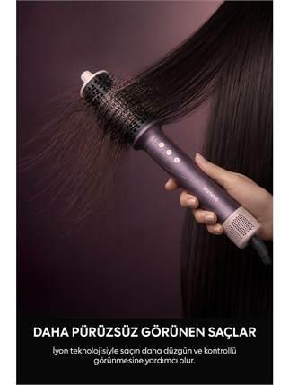 Kamma Kt-25 Trinity Saç Tarağı-mor