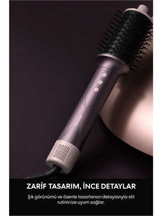Kamma Kt-25 Trinity Saç Tarağı-mor
