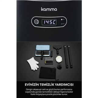 Kamma St2 Steamy Ultra Buharlı Temızlik Makinesi-beyaz