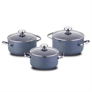 Korkmaz A2863 Stona Jr. 6 Parça Tencere Seti