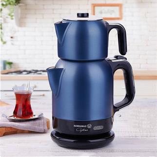 Korkmaz A331-07 Çaytema Azura/Krom Elektrikli Çaydanlık 1.7 lt