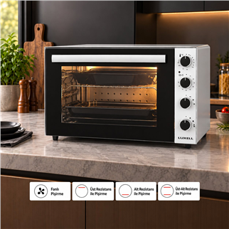 Luxell LX-9625B 70 Litre Börekçi Midi Fırın