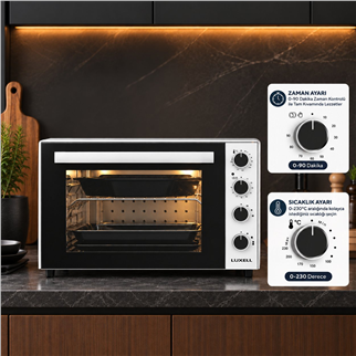 Luxell LX-9625B 70 Litre Börekçi Midi Fırın