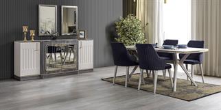 Modasel Zara Yemek Odası Takımı