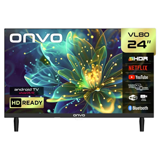 Onvo 24VL80F2HA 24' 60 Ekran Uydu Alıcılı HD Ready WhaleOS10 LED TV