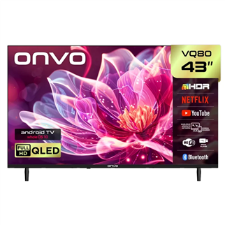Onvo 43VQ80F2FA 43' 109 Ekran Uydu Alıcılı Full HD WhaleOS10 QLED TV