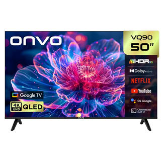 Onvo 50VQ90F3UA 50' 127 Ekran 4K Ultra HD Google Smart QLED TV
