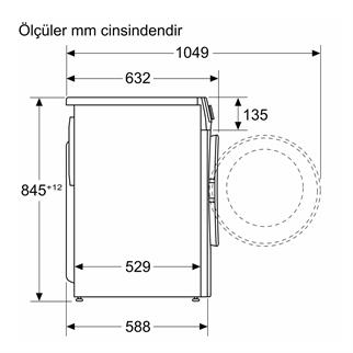 Profilo CGA142X0TR 9 kg 1200 Devir Çamaşır Makinesi