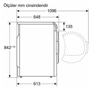 Profilo KM8612HTR Isı Pompalı Kurutma Makinesi 8 kg