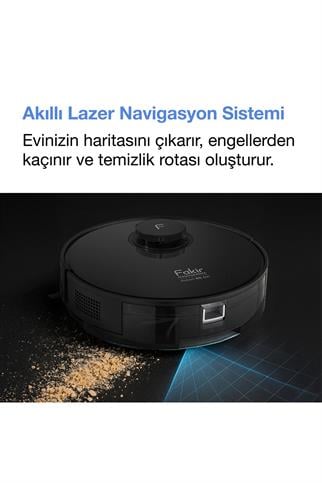 Fakir Robert RS 800 Robot Süpürge
