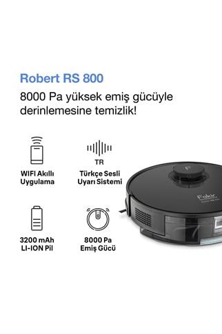 Fakir Robert RS 800 Robot Süpürge
