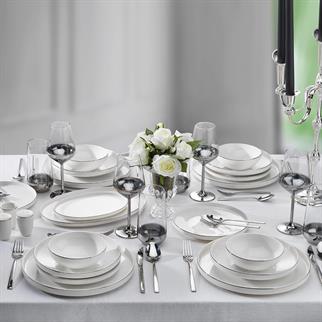 Schafer Adel Yemek Takımı 56 Parça Platin