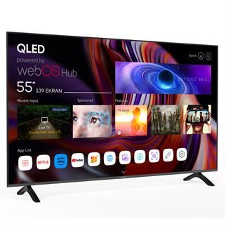 Sunny SN55QMN252 QLED Ultra HD 4K Webos 2.0 Frameless TV