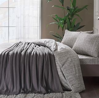 Taç Çift Kişilik Trikolu Nevresim Seti Waffle 4336