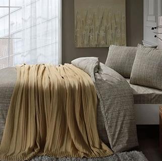 Taç Çift Kişilik Trikolu Nevresim Seti Waffle 4336