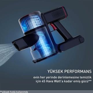 Tefal TY6T90TR X-force Dikey Şarjlı Süpürge