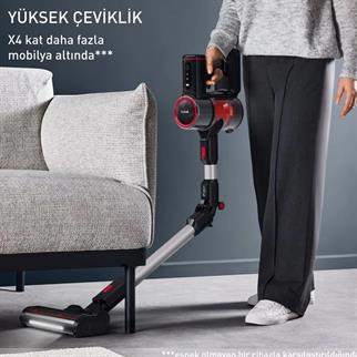 Tefal TY6T90TR X-force Dikey Şarjlı Süpürge