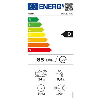 Vestel BM 4212 WIFI Bulaşık Makinesi 20267367