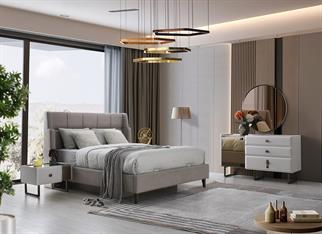 Vize Lucca Yatak Odası Takımı Bazalı