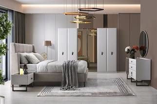 Vize Lucca Yatak Odası Takımı Bazalı