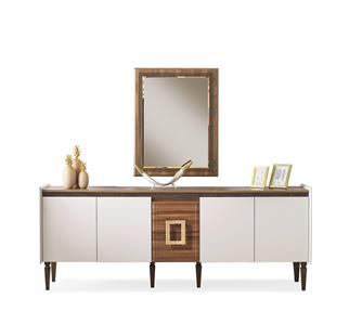 Vize Mabel Yemek Odası Takımı Sandalyeli