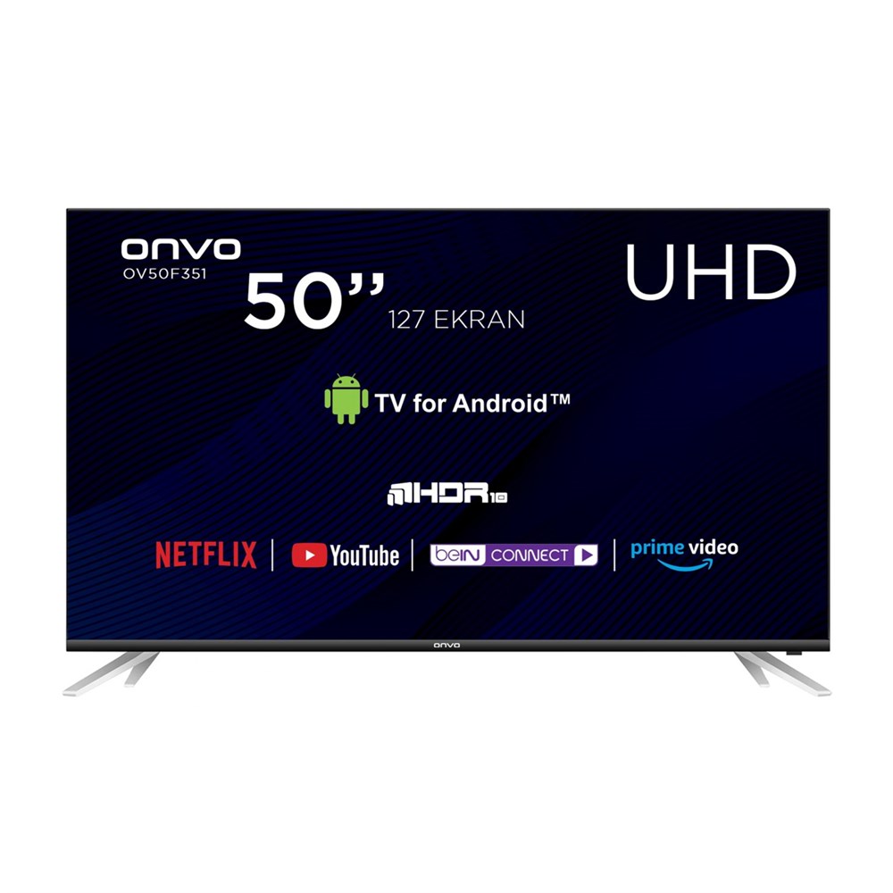 Onvo OV50F351-352-50350 50 inc Ultra HD 4K Android Smart TV | YönAVM