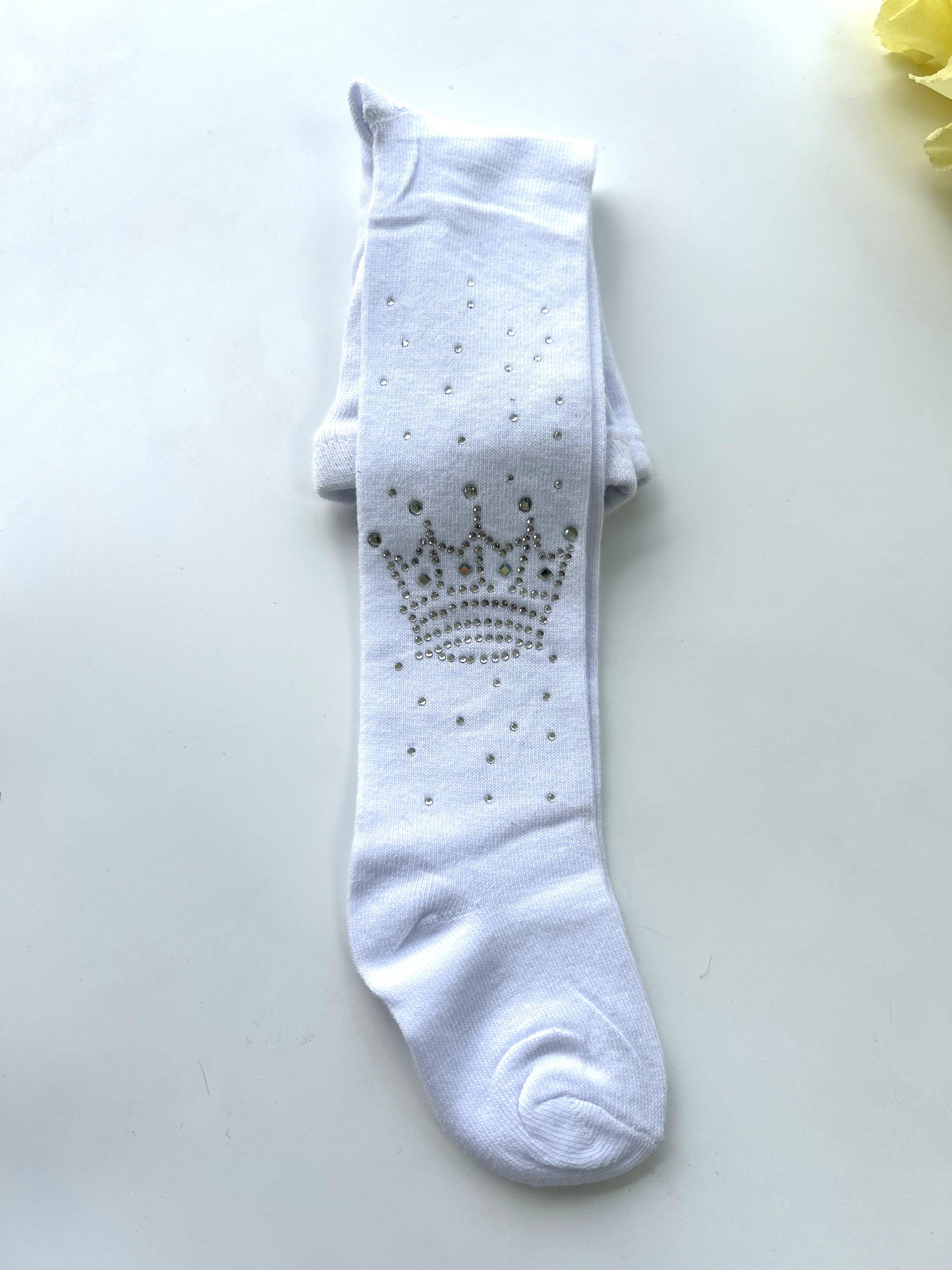 Taş Detaylı Kız Bebek Külotlu Çorap 3lü Set