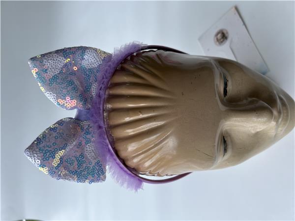 Büyük Boy Pullu Fiyonklu Tüllü Taç