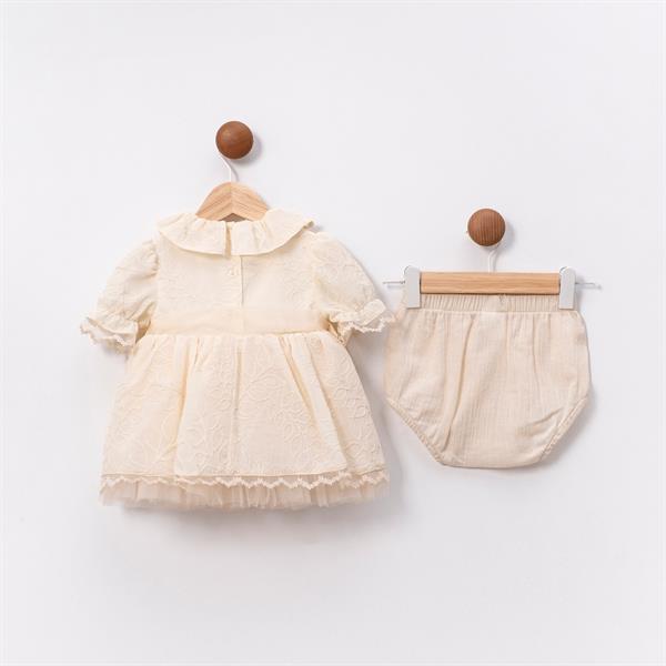 Elena Kız Bebek Takım Krem